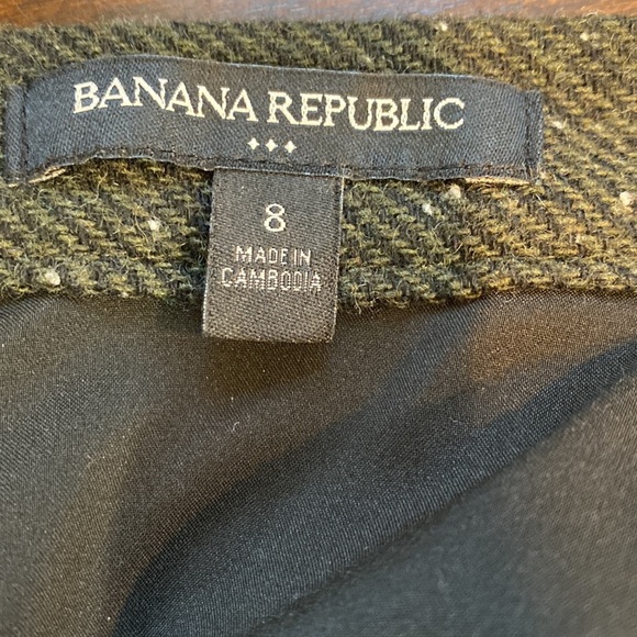 Banana Republic Wool Flecked Envelope Style Skirt - Picture 6 of 7